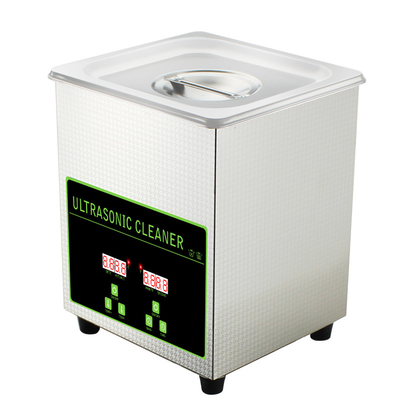 Digital Benchtop Dental Ultrasonic Cleaner 2L 40kHz For Denture