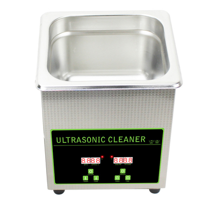 Digital Benchtop Dental Ultrasonic Cleaner 2L 40kHz For Denture